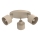 Kohdevalaisin PARKLA 3xE27/15W/230V beige