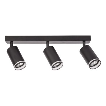 Kohdevalaisin PIPE 3xGU10/10W/230V musta