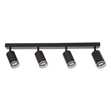 Kohdevalaisin PIPE 4xGU10/10W/230V musta