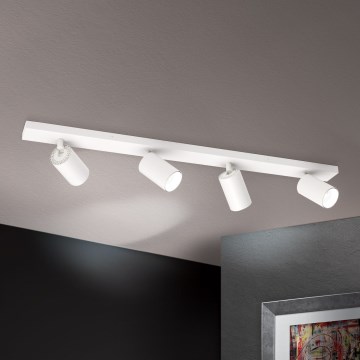 Kohdevalaisin SEAN 4xGU10/13W/230V valkoinen