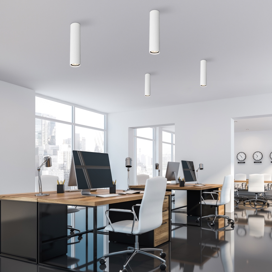 Kohdevalaisin TUNE L 1xGU10/10W/230V 24 cm valkoinen