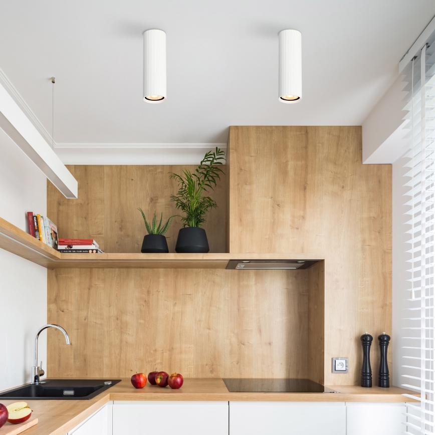 Kohdevalaisin TUNE M 1xGU10/10W/230V 17 cm valkoinen