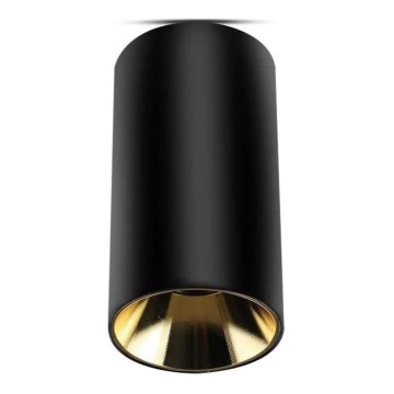 Kohdevalo 1xGU10/35W/230V musta/kultainen