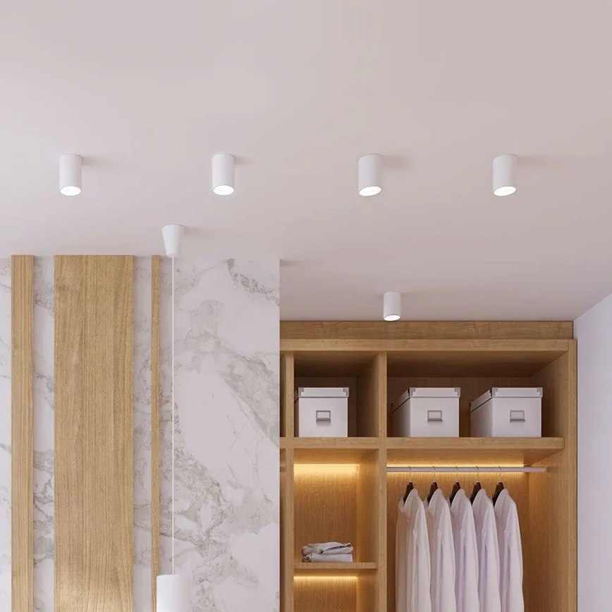 Kohdevalo 1xGU10/35W/230V pyöreä valkoinen