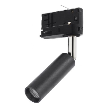 Kohdevalo 3-vaihe kiskojärjestelmään LAGOS 1xG9/8W/230V musta