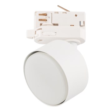 Kohdevalo 3-vaihe kiskojärjestelmään TRACER 1xGX53/11W/230V valkoinen