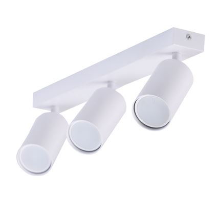 Kohdevalo 3xGU10/35W/230V valkoinen