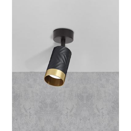 Kohdevalo ARRAS 1xGU10/10W/230V musta