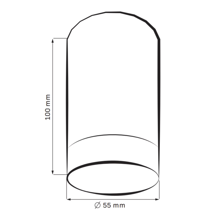 Kohdevalo ARRAS 1xGU10/10W/230V valkoinen