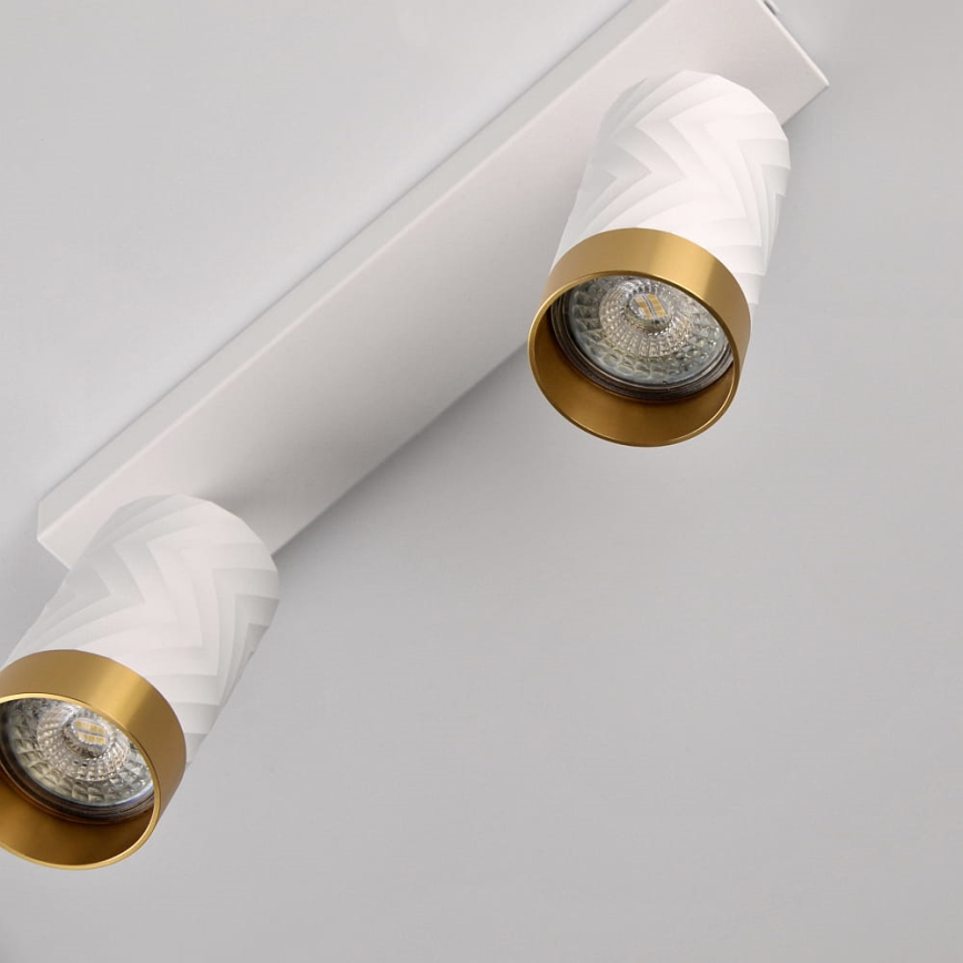 Kohdevalo ARRAS 2xGU10/10W/230V valkoinen