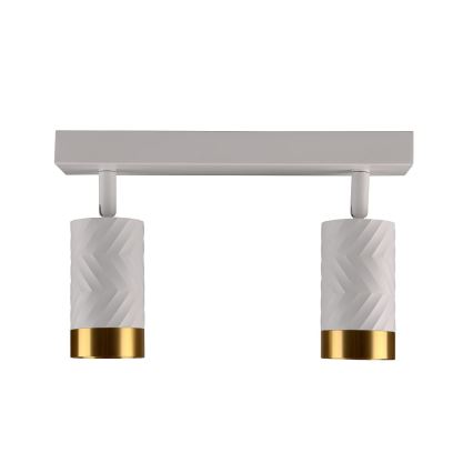 Kohdevalo ARRAS 2xGU10/10W/230V valkoinen