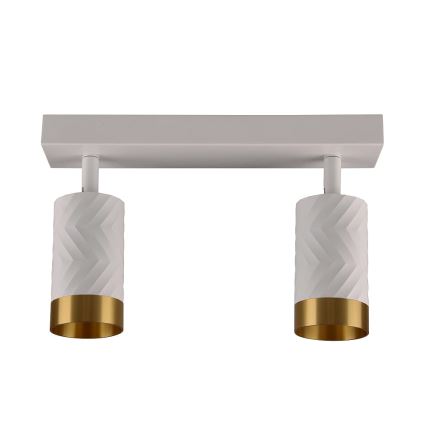 Kohdevalo ARRAS 2xGU10/10W/230V valkoinen