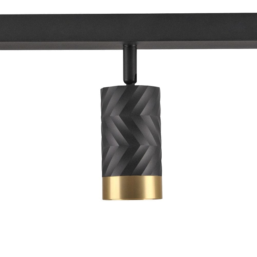 Kohdevalo ARRAS 3xGU10/10W/230V musta