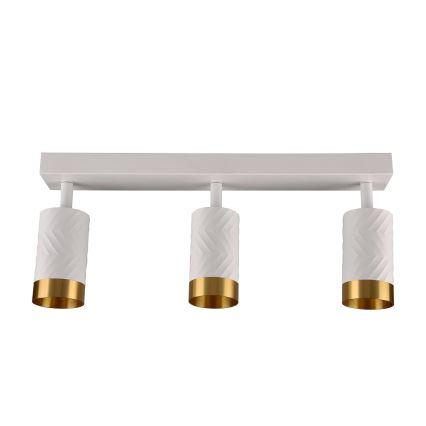 Kohdevalo ARRAS 3xGU10/10W/230V valkoinen