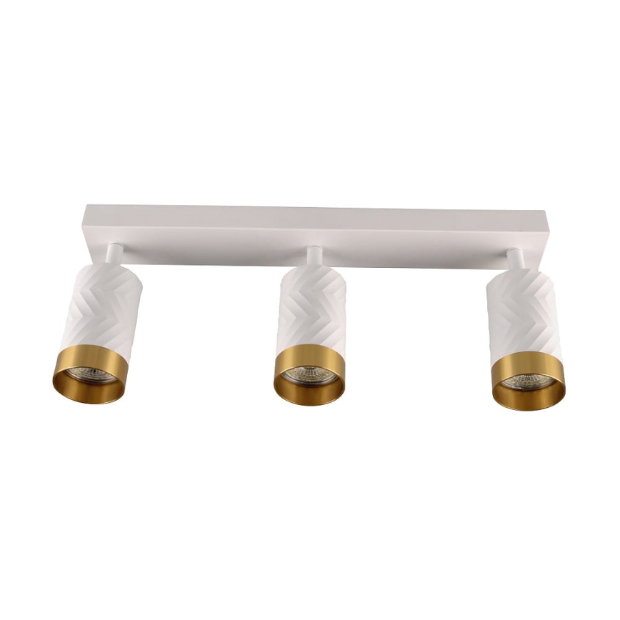 Kohdevalo ARRAS 3xGU10/10W/230V valkoinen