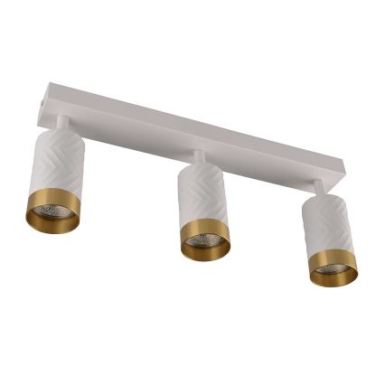 Kohdevalo ARRAS 3xGU10/10W/230V valkoinen