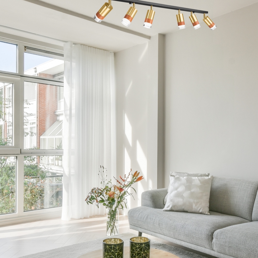 Kohdevalo AURORA 6xGU10/10W/230V