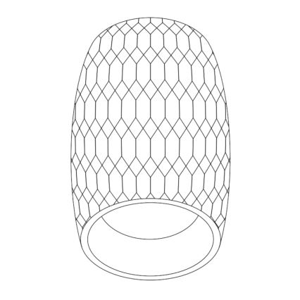 Kohdevalo BELLA 1xGU10/10W/230V musta