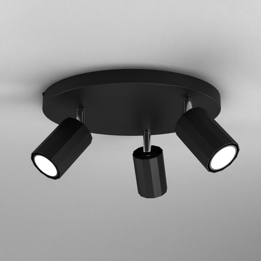 Kohdevalo BELLO 2xGU10/8W/230V musta