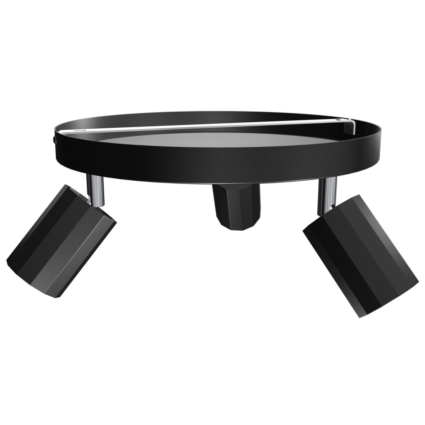 Kohdevalo BELLO 2xGU10/8W/230V musta