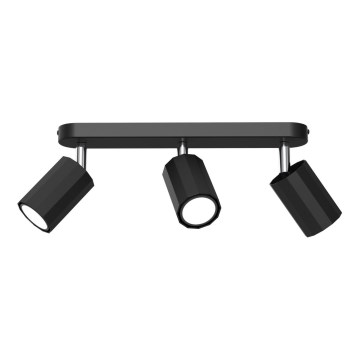 Kohdevalo BELLO 3xGU10/8W/230V musta