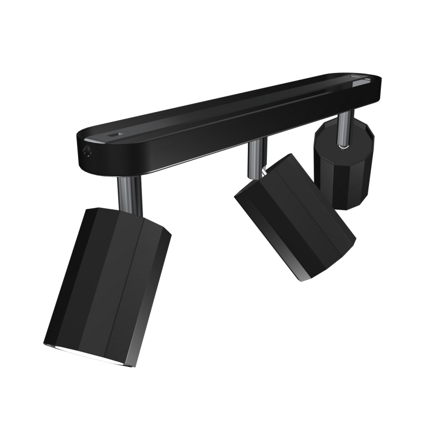 Kohdevalo BELLO 3xGU10/8W/230V musta