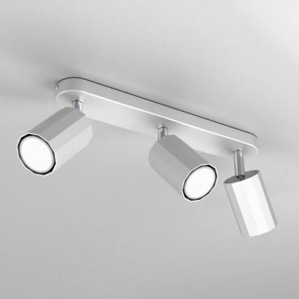 Kohdevalo BELLO 3xGU10/8W/230V valkoinen