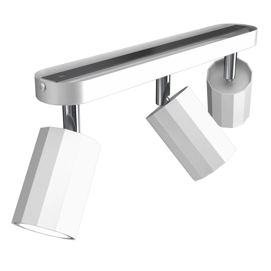 Kohdevalo BELLO 3xGU10/8W/230V valkoinen