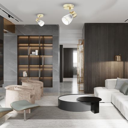 Kohdevalo BEST 1xE14/40W/230V kulta