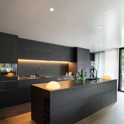 Kohdevalo BIMA 1xGU10/25W/230V neliö valkoinen