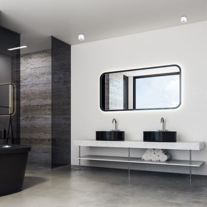 Kohdevalo BIMA 1xGU10/25W/230V neliö valkoinen