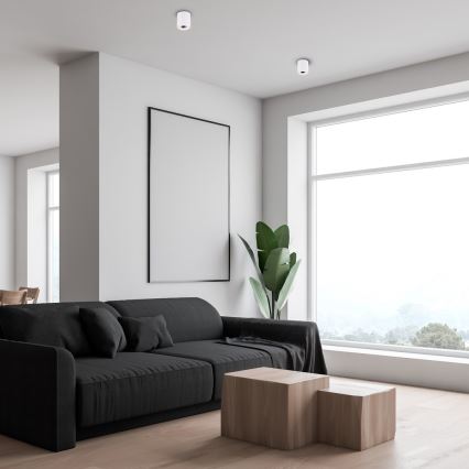 Kohdevalo BIMA 1xGU10/25W/230V pyöreä valkoinen