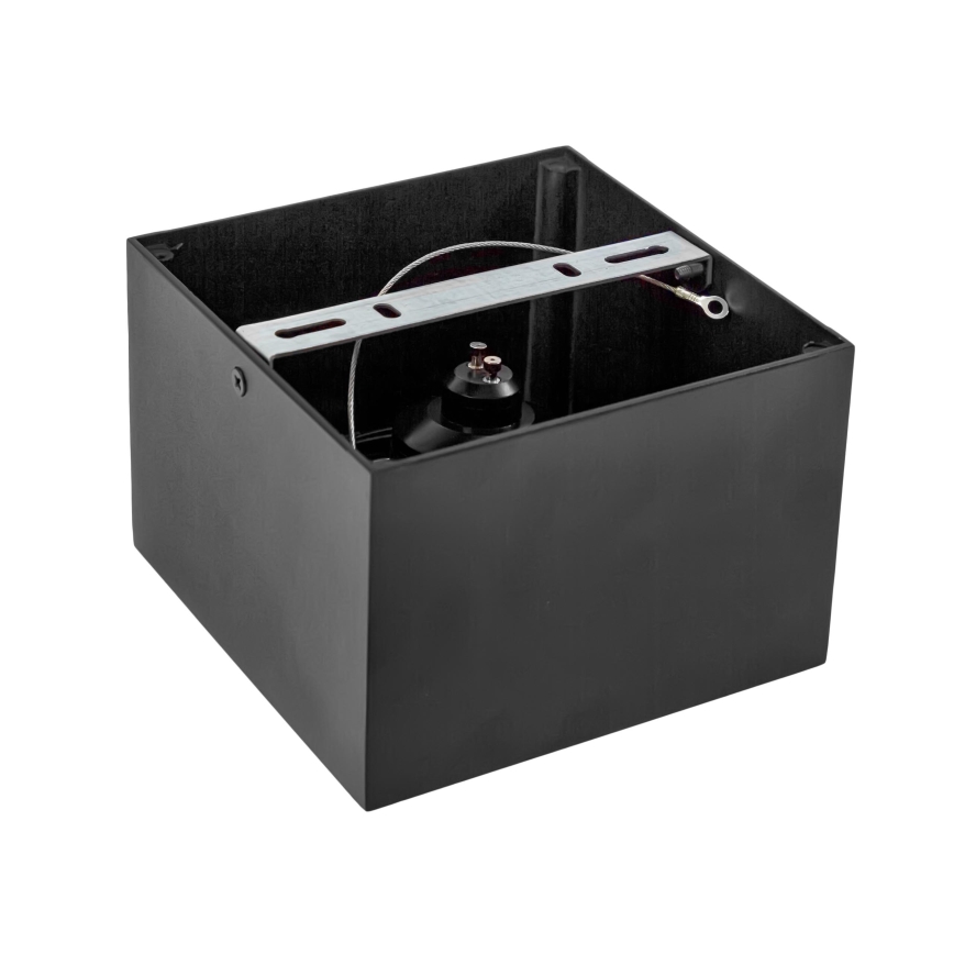 Kohdevalo CHLOE AR111 1xGU10/50W/230V kulmikas musta