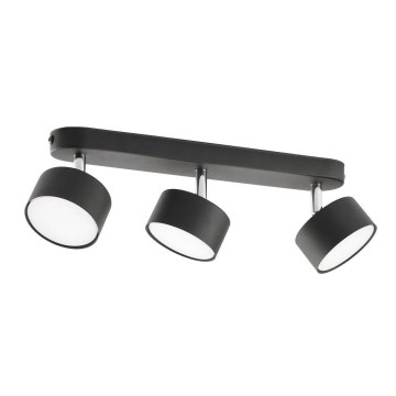 Kohdevalo CLARK 3xGX53/10W/230V musta