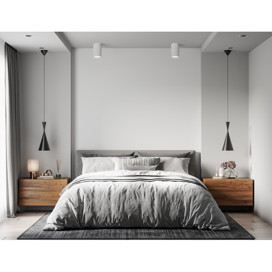 Kohdevalo CLEO 1xE27/24W/230V harmaa