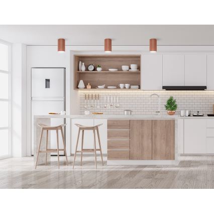 Kohdevalo CLEO 1xE27/24W/230V kupari