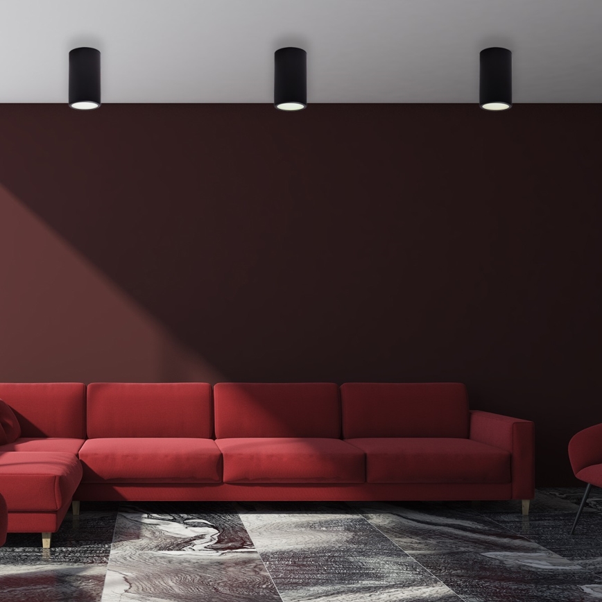 Kohdevalo CLEO 1xE27/24W/230V musta