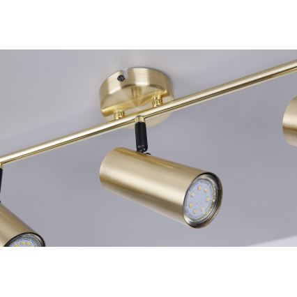 Kohdevalo COLLY 3xGU10/15W/230V kulta