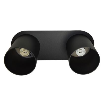 Kohdevalo CREEP 2xGU10/25W/230V musta