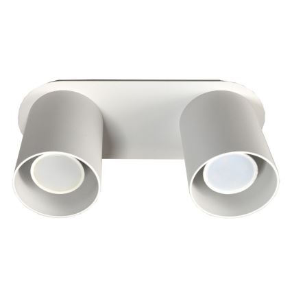 Kohdevalo CREEP 2xGU10/25W/230V valkoinen