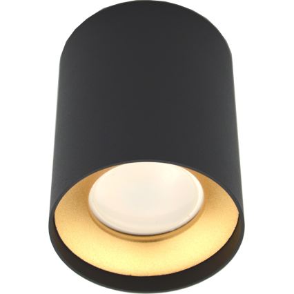 Kohdevalo CYRO 1xGU10/30W/230V musta/kultainen