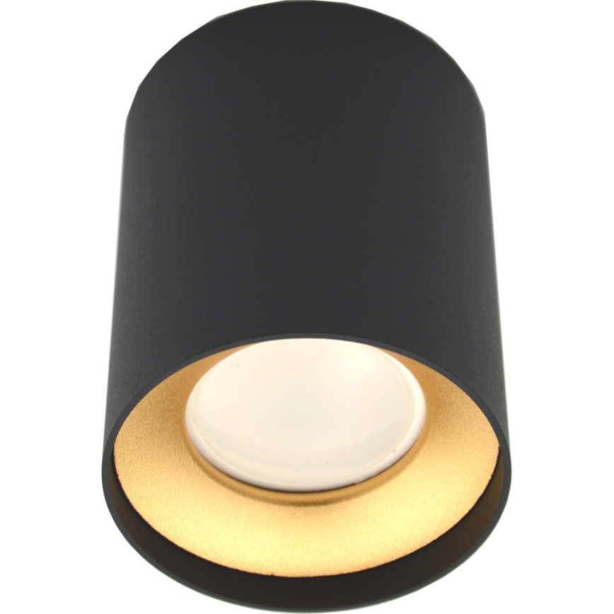 Kohdevalo CYRO 1xGU10/30W/230V musta/kultainen
