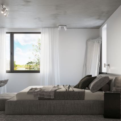 Kohdevalo DIREZIONE 2xGU10/40W/230V valkoinen