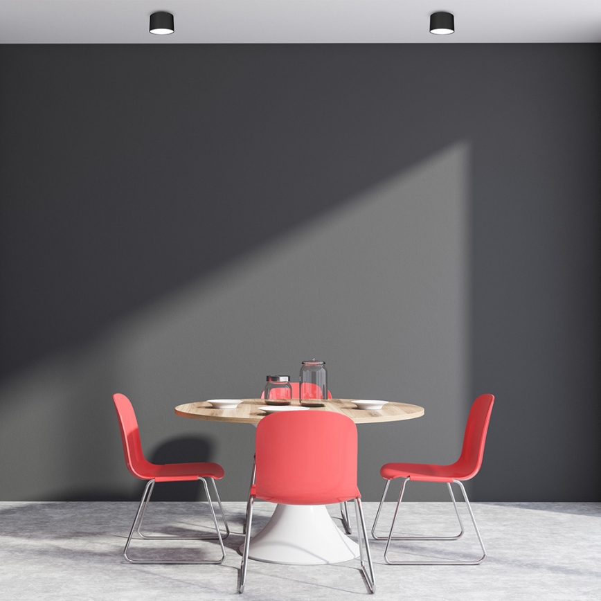 Kohdevalo DIXIE 1xGX53/11W/230V musta