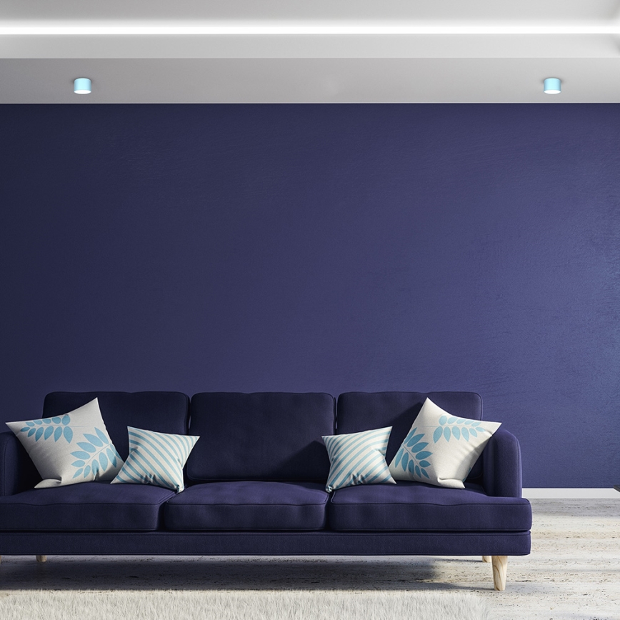 Kohdevalo DIXIE 1xGX53/11W/230V sininen