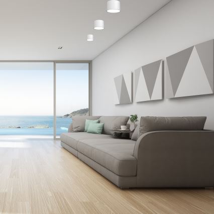 Kohdevalo DIXIE 1xGX53/11W/230V valkoinen