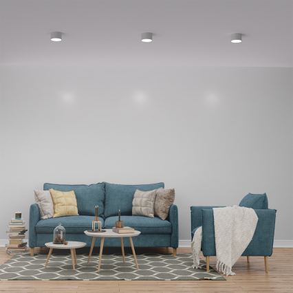 Kohdevalo DIXIE 1xGX53/11W/230V valkoinen