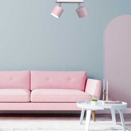 Kohdevalo DIXIE 2xGX53/11W/230V pinkki