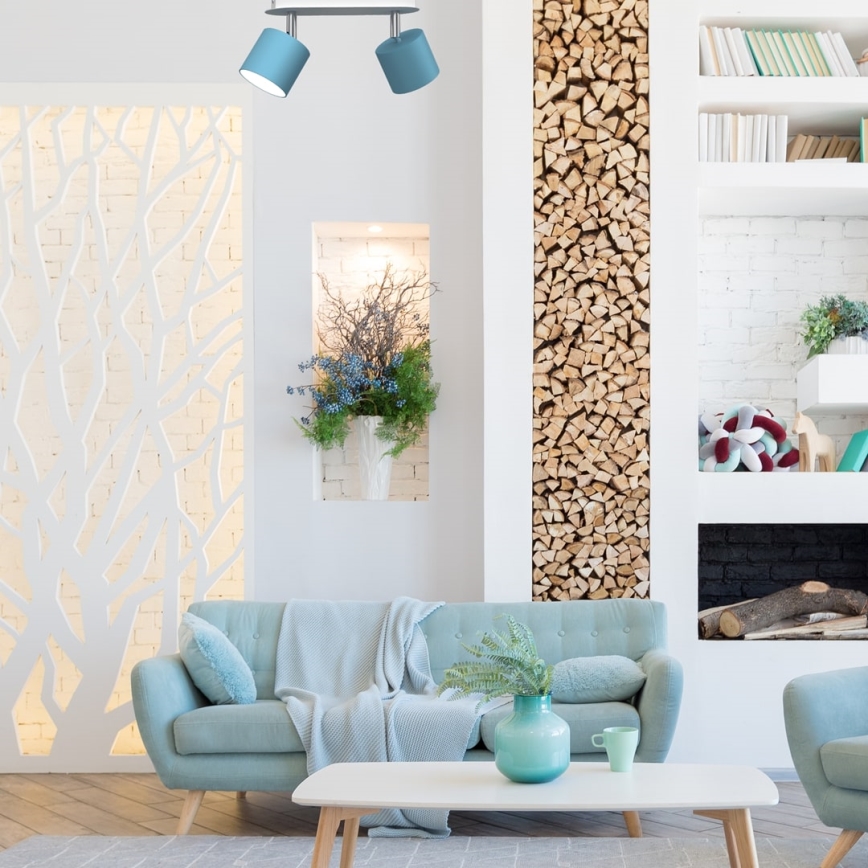 Kohdevalo DIXIE 2xGX53/11W/230V sininen