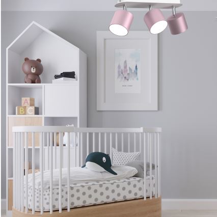 Kohdevalo DIXIE 3xGX53/11W/230V pinkki